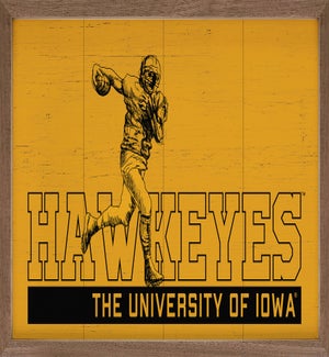 Vintage Football University Of Iowa